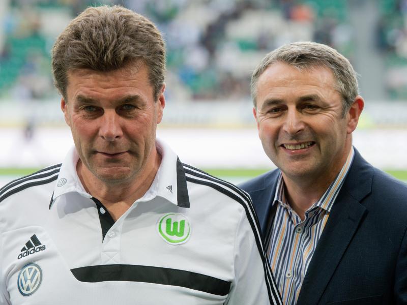 Dieter Hecking und Klaus Allofs wollen nach dem «inoffiziellen» Titel noch den echten im Pokal holen