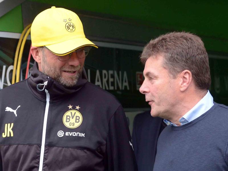 Jürgen Klopp und Dieter Hecking verkörpern gegensätzliche Trainer-Charaktere