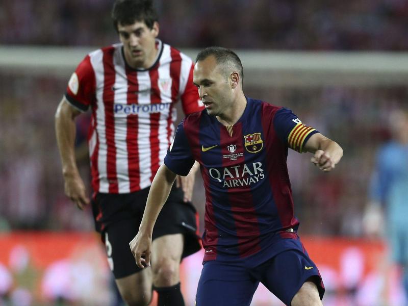 Der FC Barcelona bangt vor dem CL-Finale um Iniesta