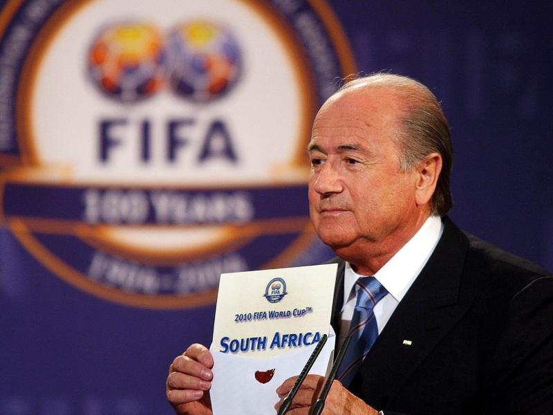 Auch um die Vergabe der WM 2010 nach Südafrika gibt es Gerüchte