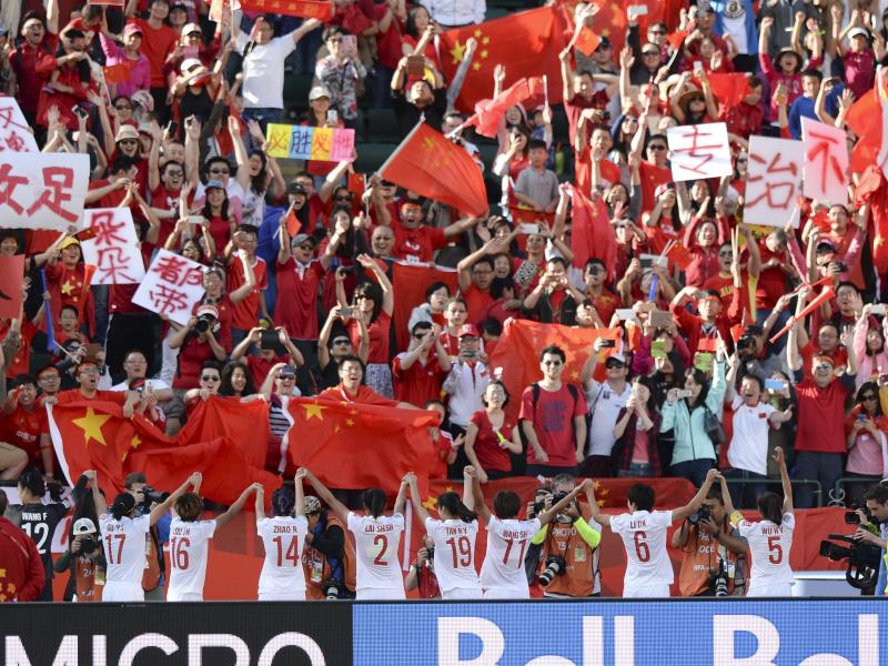 Die Chinesinnen haben bei der WM in Kanada das Viertelfinale erreicht