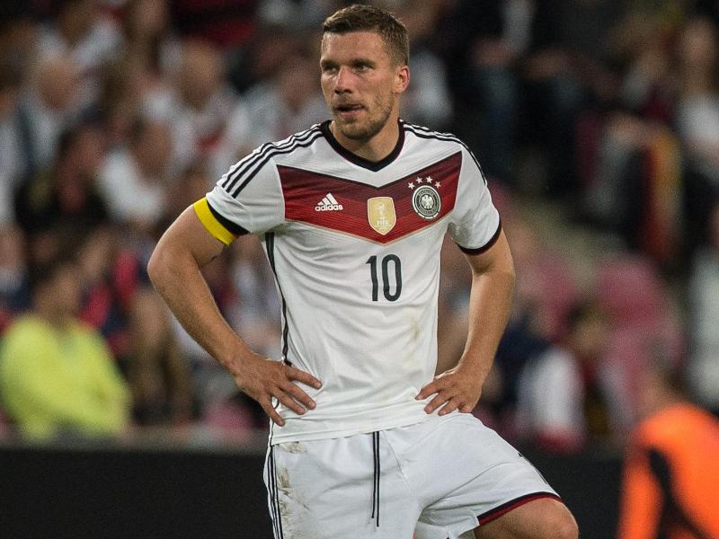 Lukas Podolski fehlen noch 26 Länderspiele bis zum Rekordnationalspieler