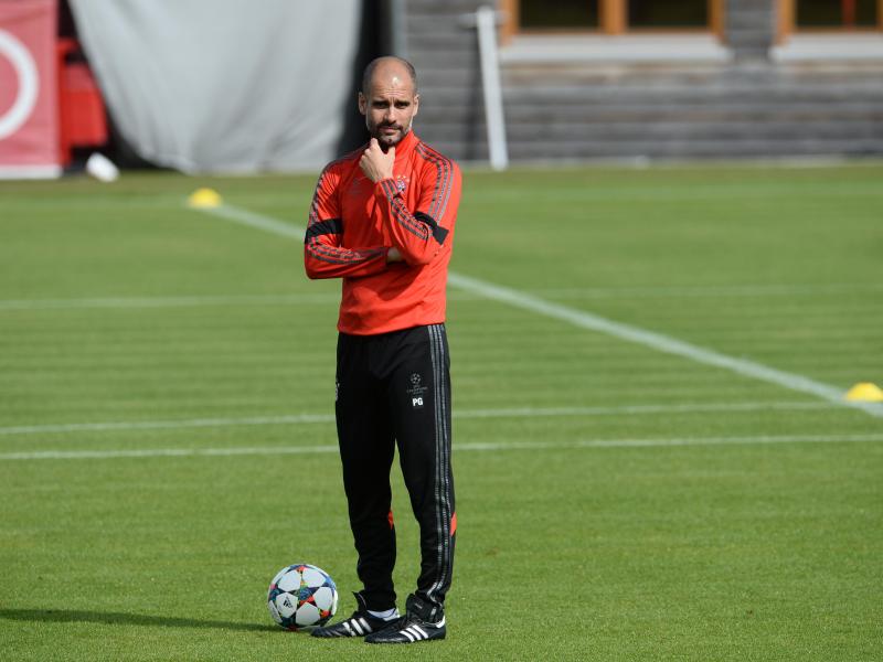 Bayern-Trainer Pep Guardiola steigt am Mittwoch mit seinem Team in die Vorbereitung ein