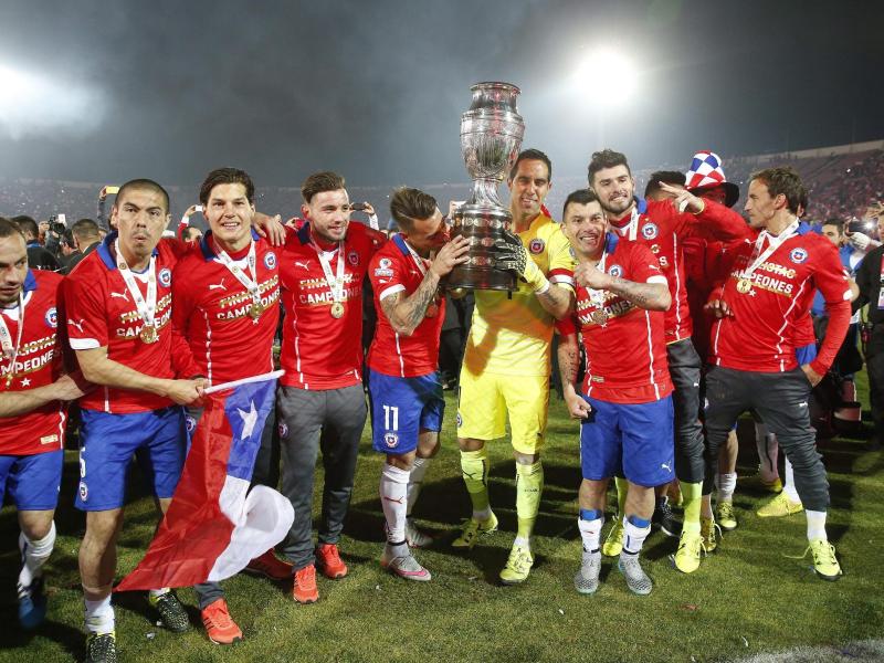 Mit dem Sieg beim Copa América hat sich Chile für den Confederations Cup qualifiziert