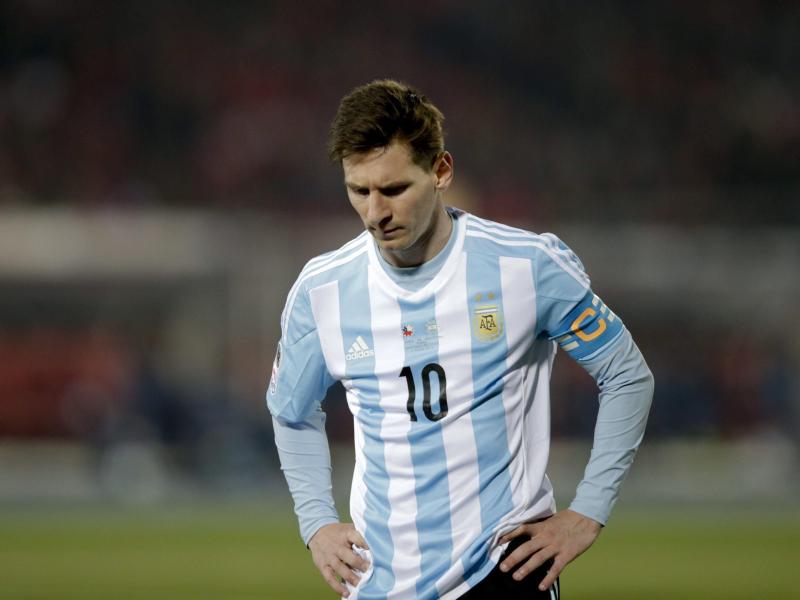 Lionel Messi war nach der Finalniederlage bei der Copa América schwer enttäuscht