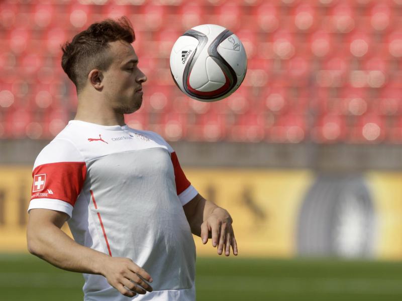 Der FC Schalke 04 interessiert sich für Xherdan Shaqiri. Foto: Valda Kalnina