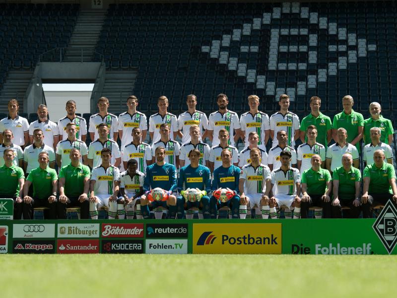 Borussia Mönchengladbach beim offiziellen Fototermin Borussia Mönchengladbach beim offiziellen Fototermin