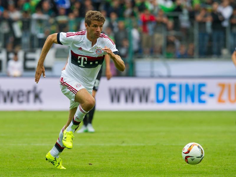 Thomas Müller soll das Interesse von Manchester United auf sich gezogen haben