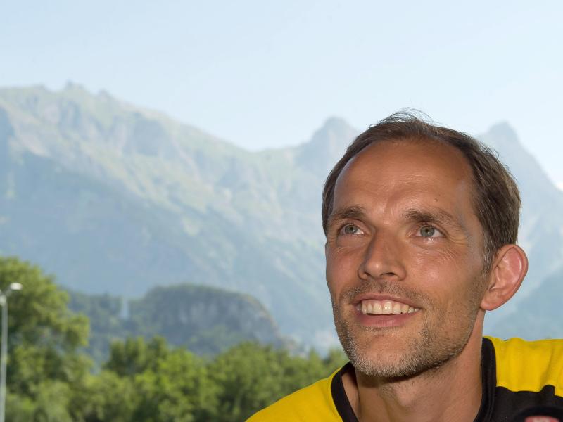 Sein Pflichtspiel-Debüt wird BVB-Trainer Thomas Tuchel gegen den Wolfsberger AC geben