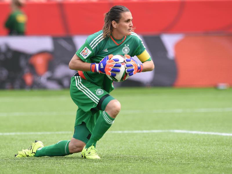 Nadine Angerer kassierte drei Gegentore bei ihrem ersten Einsatz nach der WM