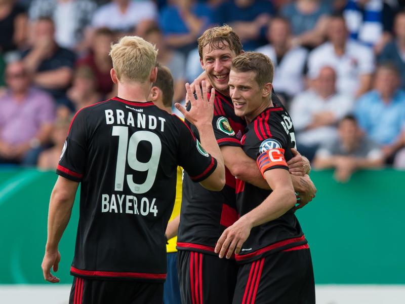 Bayer Leverkusen hat die Pflichtaufgabe SF Lotte problemlos bewältigt