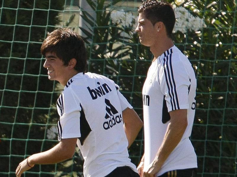 Enzo Zidane trainierte schon mit Cristiano Ronaldo
