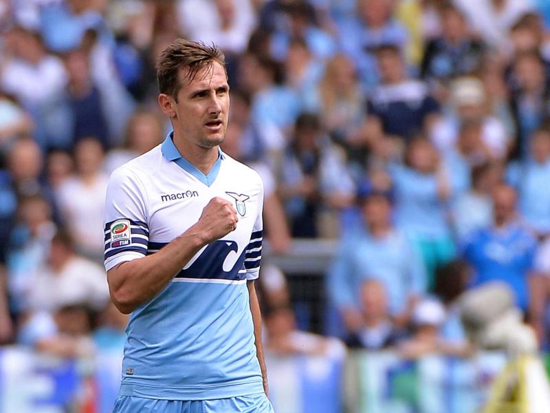 Miroslav Klose fehlt Lazio mehrere Wochen