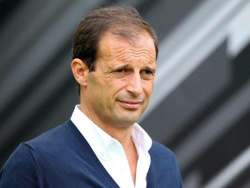 Juve-Trainer Massimiliano Allegri bleibt gelassen