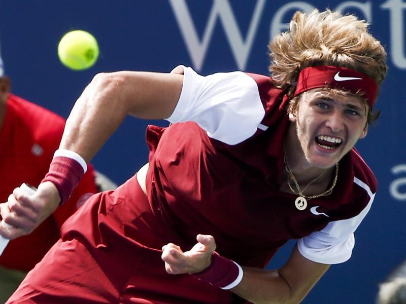 Alexander Zverev will sich für das Hauptfeld der US Open qualifizieren