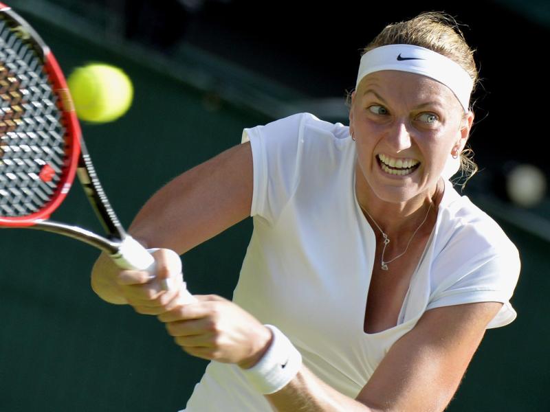 Petra Kvitova hat ihre tschechische Teamgefährtin Lucie Safarova im Finale zum Gegner