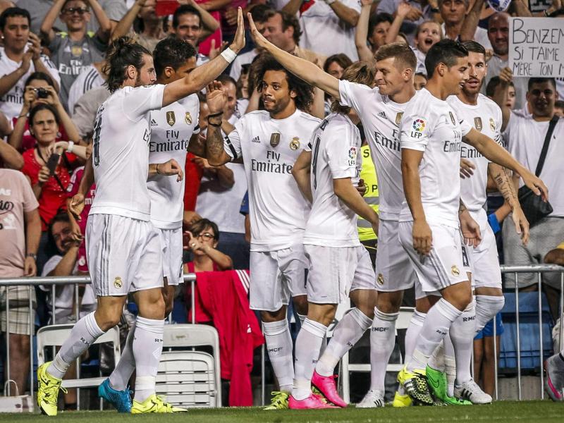 Real Madrid besiegte Betis Sevilla klar mit 5:0. Foto
