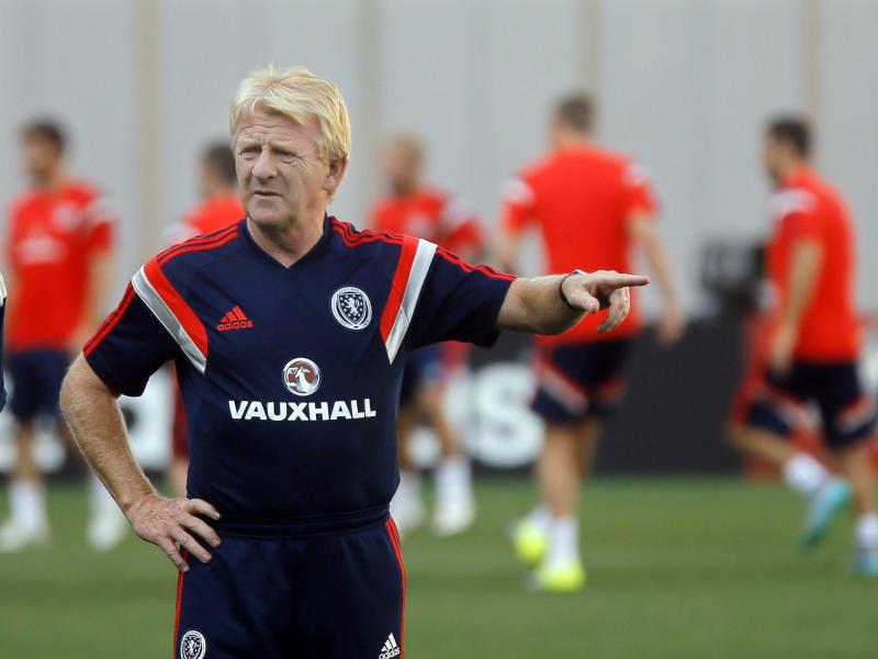 Schottlands Nationaltrainer Gordon Strachan will gegen Deutschland für eine Überraschung sorgen
