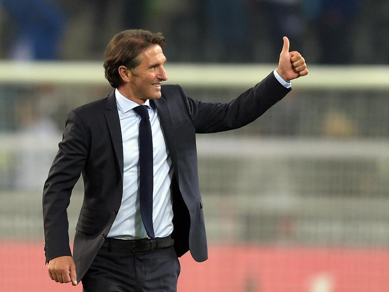 Unter Trainer Bruno Labbadia kassierte der HSV keine Heimniederlage Unter Trainer Bruno Labbadia kassierte der HSV keine Heimniederlage