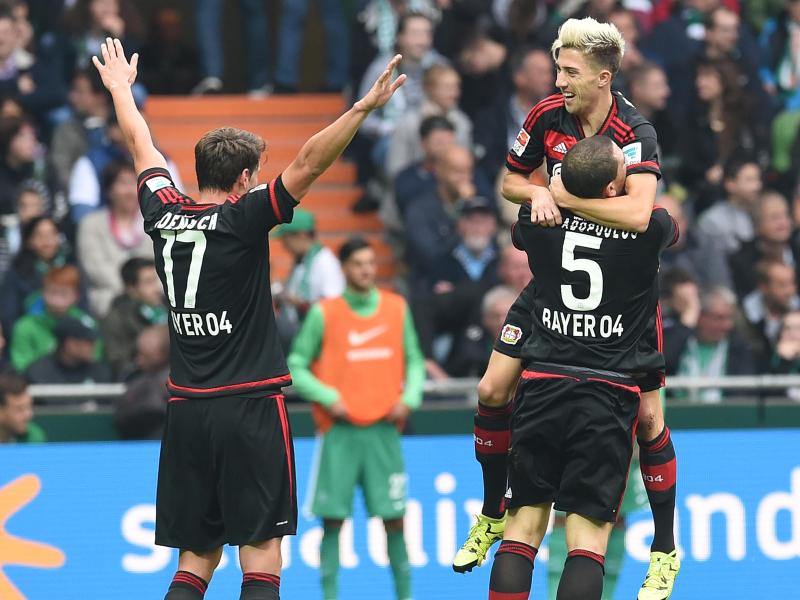 3:0 gewann Leverkusen in Bremen