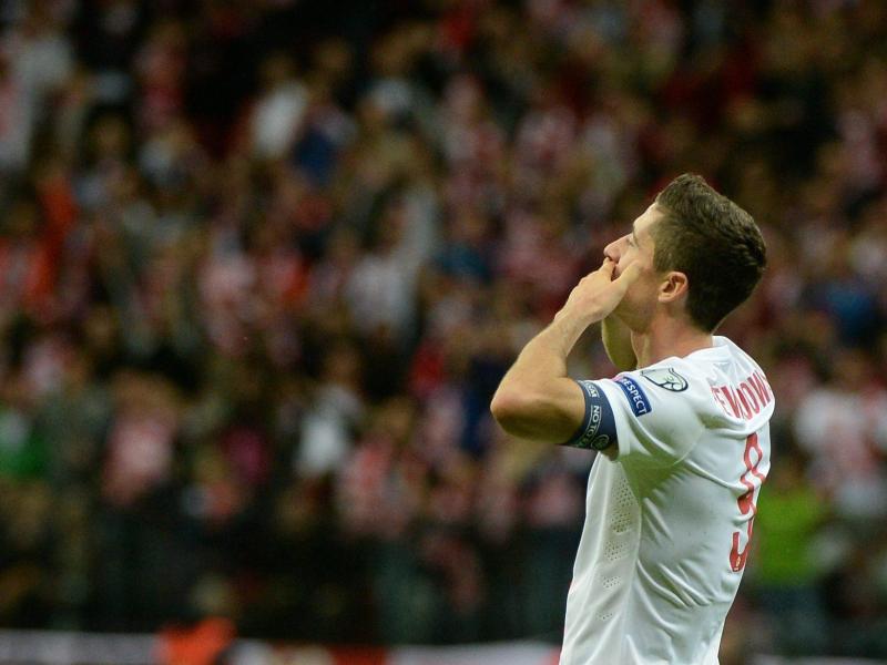 Robert Lewandowski will Polen zur EM nach Frankreich schießen