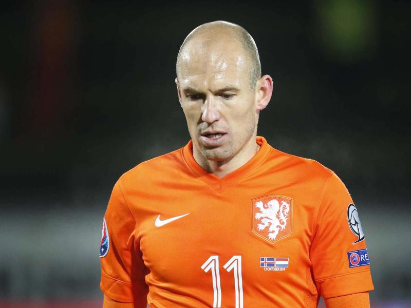 Arjen Robben glaubt nicht mehr an eine erfolgreiche EM-Qualifikation