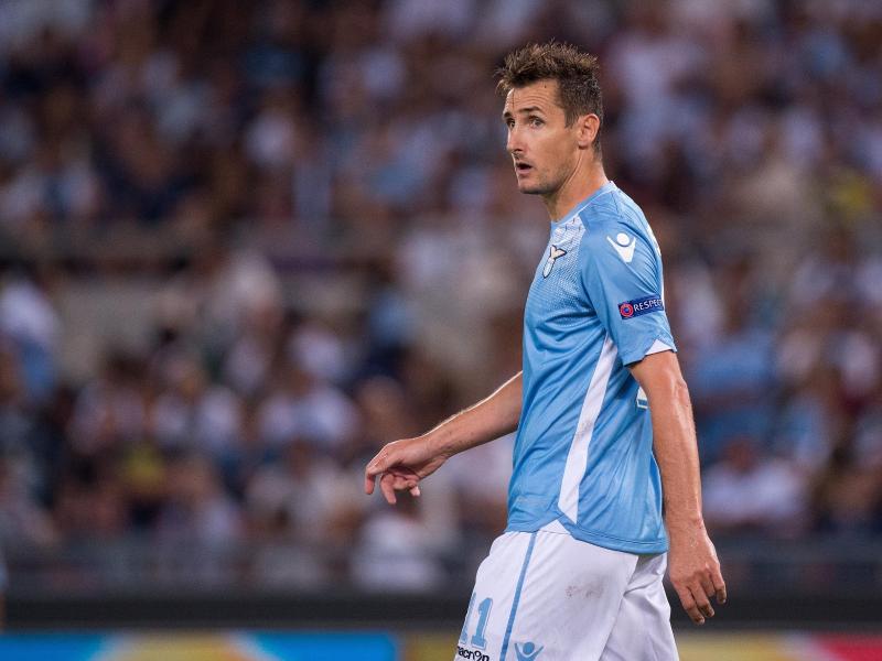 Miroslav Klose steht vor seinem Comeback bei Lazio Miroslav Klose steht vor seinem Comeback bei Lazio
