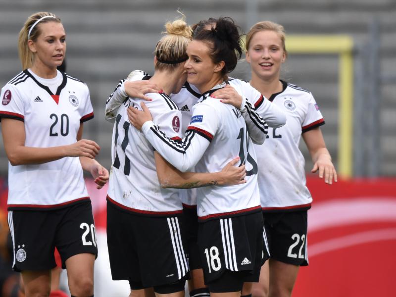 Diue DFB-Frauen bleibt in der EM-Qualifikation ohne Gegentor