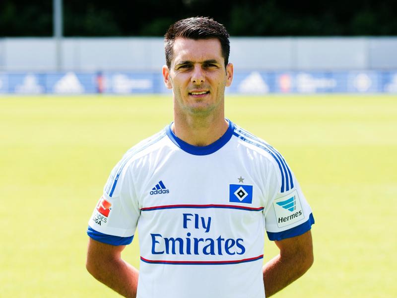 HSV-Verteidiger Emir Spahic trainiert wieder. Foto: Daniel Bockwoldt