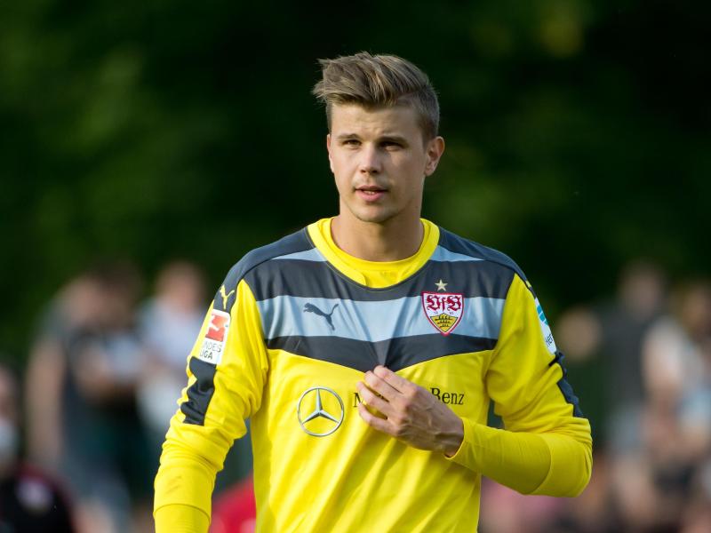 VfB-Torwart Mitchell Langerak trainiert wieder VfB-Torwart Mitchell Langerak trainiert wieder
