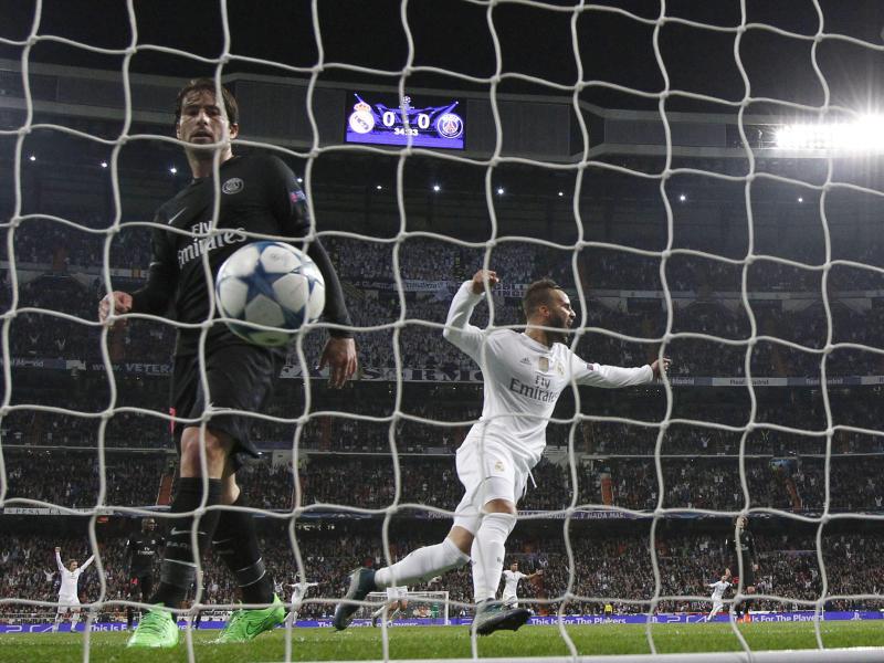 Real Madrid setzte sich im Spitzenspiel gegen PSG durch