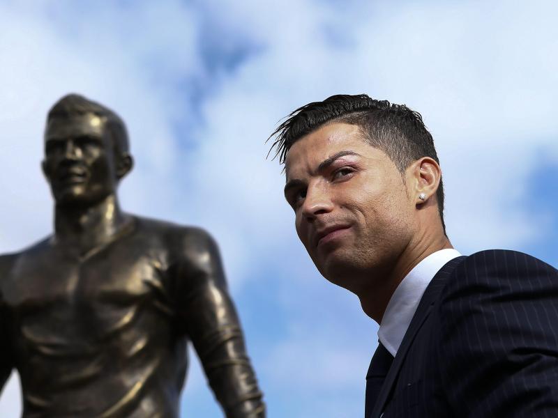 Ein Denkmal wurde für Cristiano Ronaldo bereits gebaut