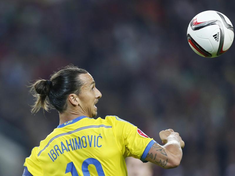Zlatan Ibrahimović hofft mit Schweden auf eine EM-Teilnahme