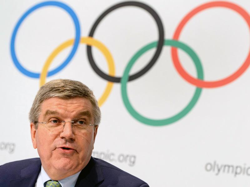 Thomas Bach ist der Präsident des Internationalen Olympischen Komitees