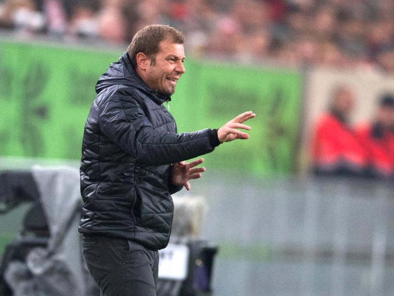 Düsseldorfs Trainer Frank Kramer muss um seinen Job bangen