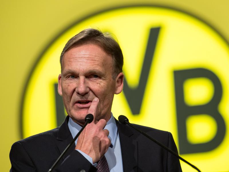 BVB-Geschäftsführer Hans-Joachim Watzke machte auf die erhöhten Sicherheitsvorkehrungen vor dem Stuttgart-Spiel aufmerksam