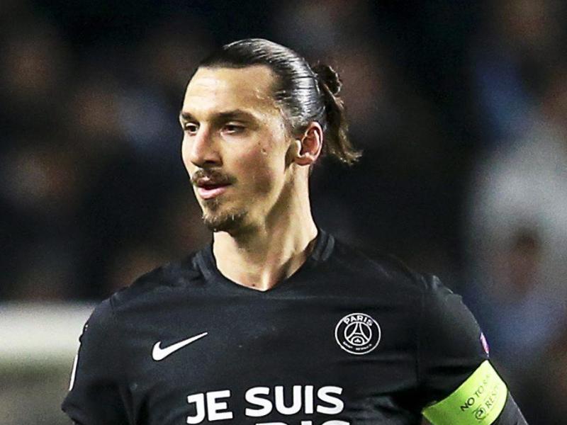 Stürmerstar Zlatan Ibrahimovic steuerte für Paris beim 3:0 gegen Nizza zwei Tore bei