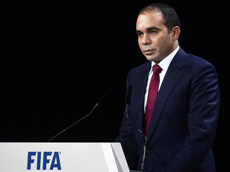 Jordaniens Prinz Ali bin al-Hussein mahnt eine transparente Reform der FIFA an