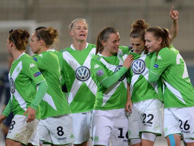 Die Wolfsburgerinnen haben das Halbfinale des DFB-Pokals erreicht.