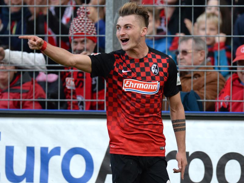 Maximilian Philipp schoss die Freiburger mit 1:0 in Führung