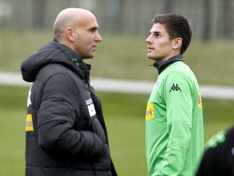 André Schubert (l.) sieht seine Borussia für die Rückrunde gut gewappnet André Schubert (l.) sieht seine Borussia für die Rückrunde gut gewappnet