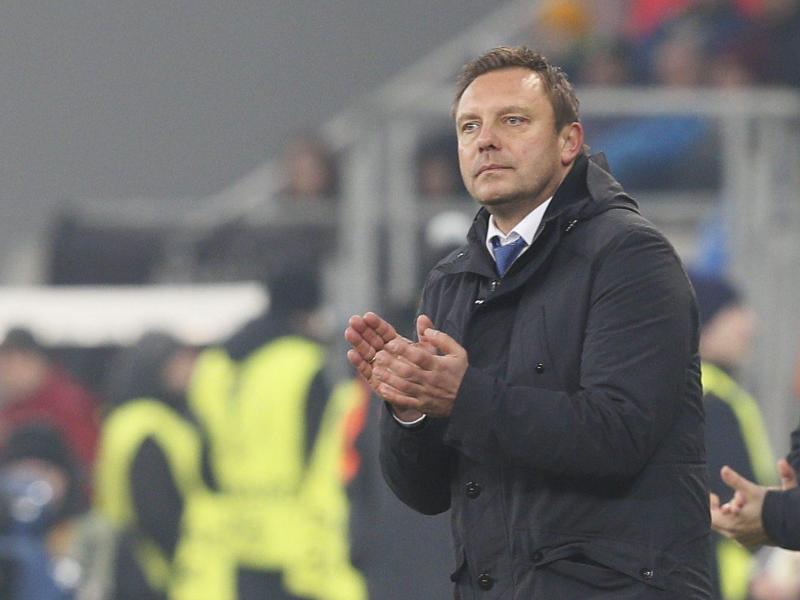 Schalkes Trainer André Breitenreiter braucht einen Sieg gegen Donetsk