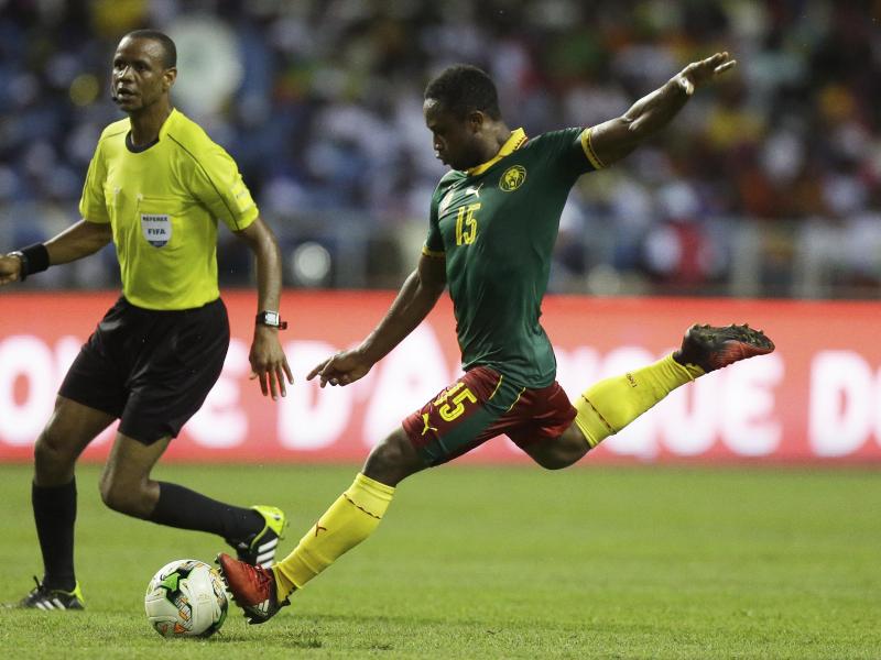 Sebastien Siani und seine Kameruner sind beim Confederations Cup Gruppengegner des DFB-Teams