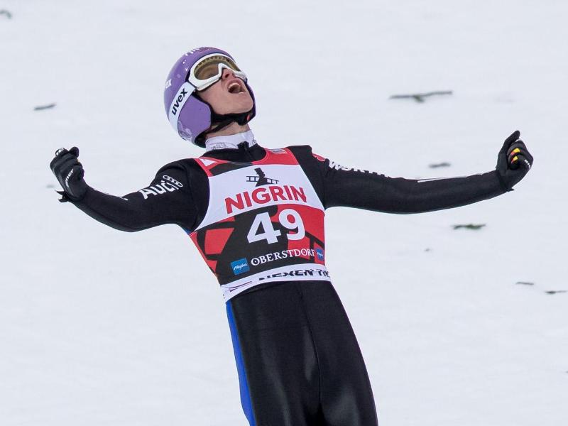 Andreas Wellinger gehört zu den heißesten Anwärtern auf Edelmetall im Skispringen Andreas Wellinger gehört zu den heißesten Anwärtern auf Edelmetall im Skispringen