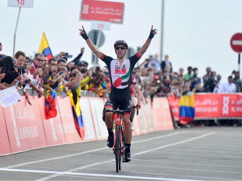 Rui Costa hat die Abu Dhabi-Tour gewonnen Rui Costa hat die Abu Dhabi-Tour gewonnen