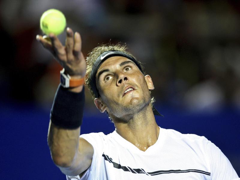 Rafael Nadal verlor das Endspiel in Acapulco.