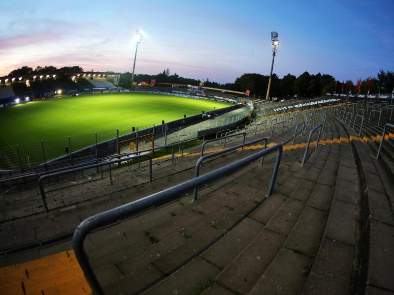 Das Stadion am Böllenfalltor ist akut baufällig