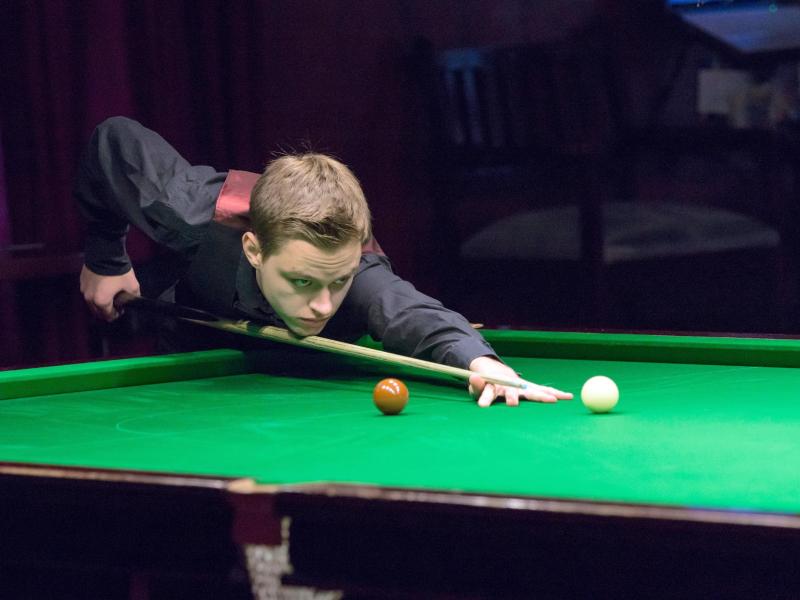 Die deutschen Snooker-Hoffnungen liegen auf Youngster Lukas Kleckers Die deutschen Snooker-Hoffnungen liegen auf Youngster Lukas Kleckers