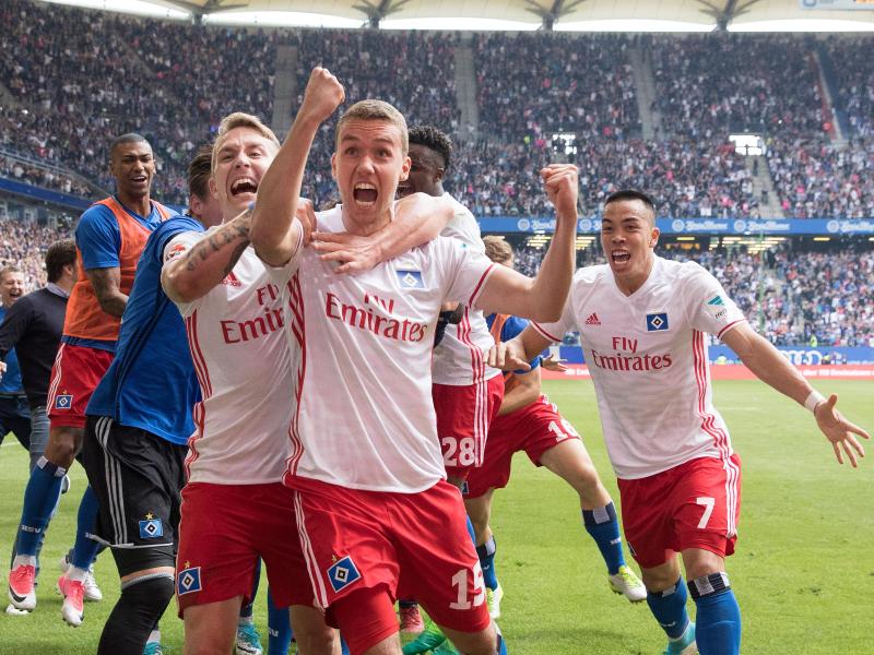 Luca Waldschmidt hat mit seinem Treffer den HSV gerettet