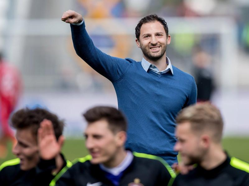 Domenico Tedesco bleibt Trainer des FC Erzgebirge Aue